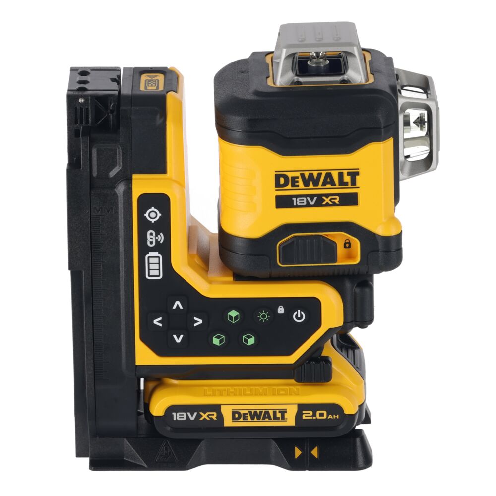 dewalt Kauko-ohjattava laser dewalt dcle34035d1 vihreä 18v 3x360