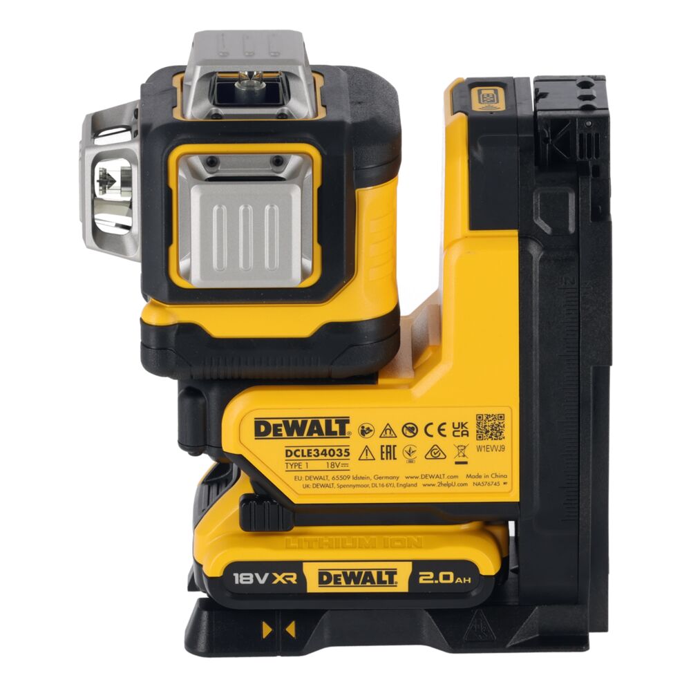 dewalt Kauko-ohjattava laser dewalt dcle34035d1 vihreä 18v 3x360