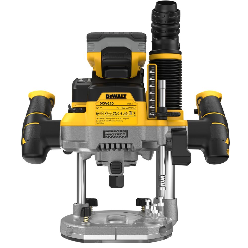 dewalt Handöverfräs dewalt dcw620h2 18v xr 12/8mm 2x5,0ah
