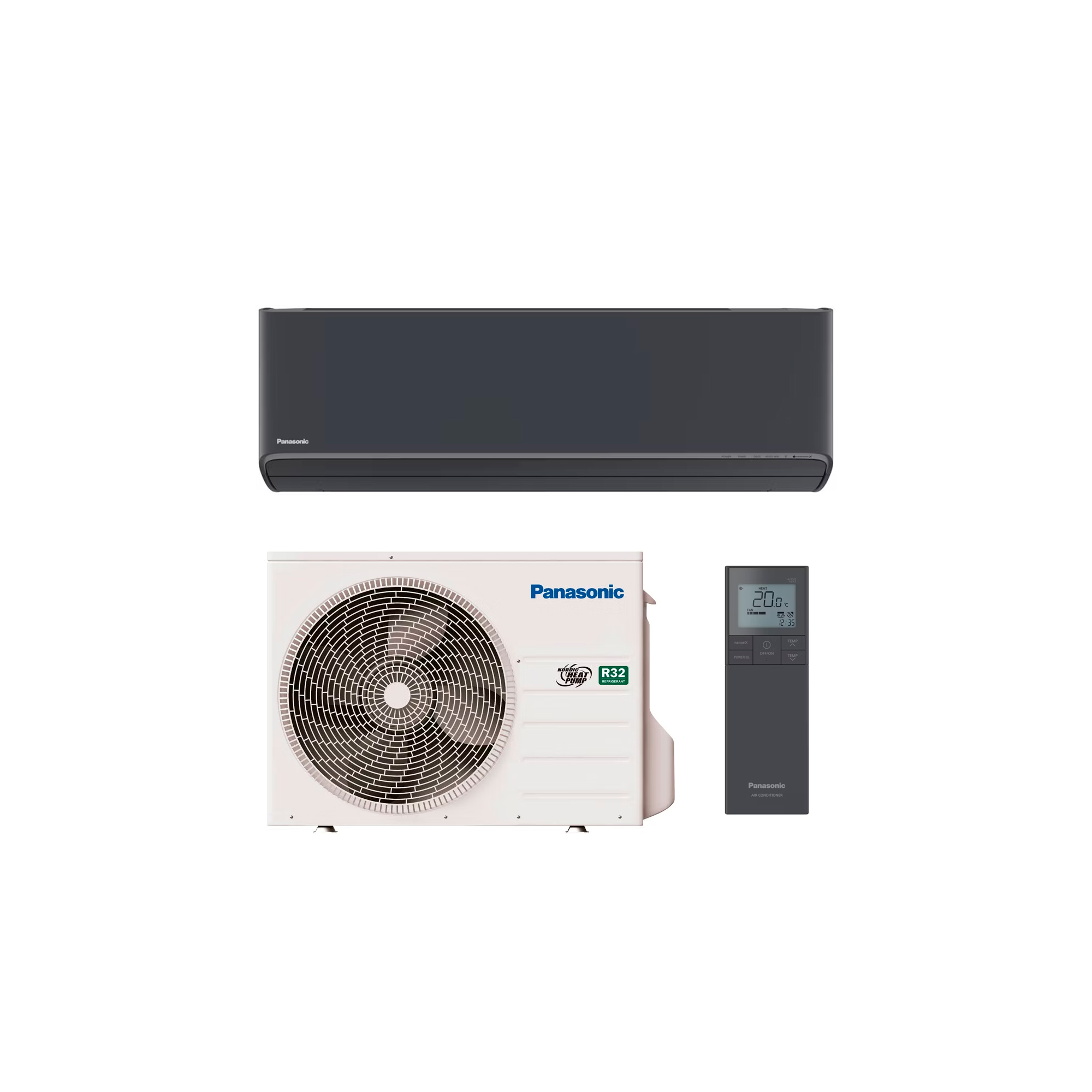 panasonic Luftvärmepump panasonic hz35zke-h innedel + utedel