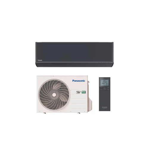 Panasonic HZ35ZKE-H -ilmalämpöpumpun tuotekuva, sisä- ja ulkoyksikkö