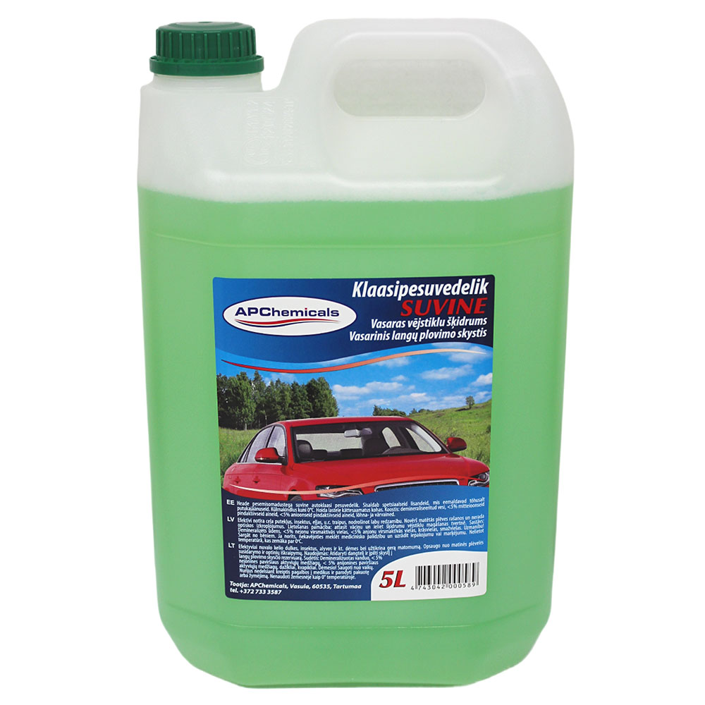 AUTO LOGU TĪRĪŠANAS ŠĶIDRUMS VASARAS 5l