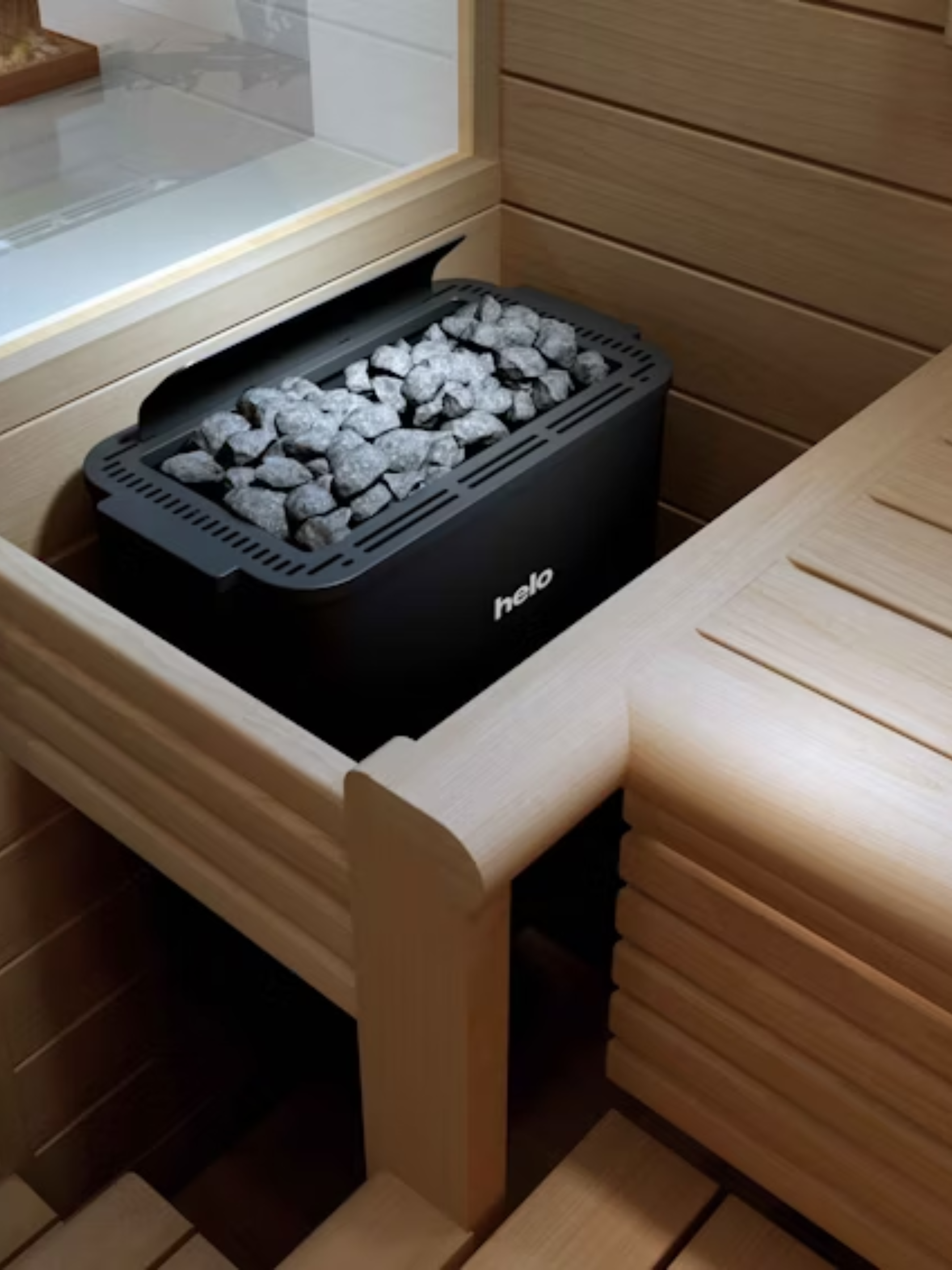 helo Wall mounted heater helo havanna 90 sts black