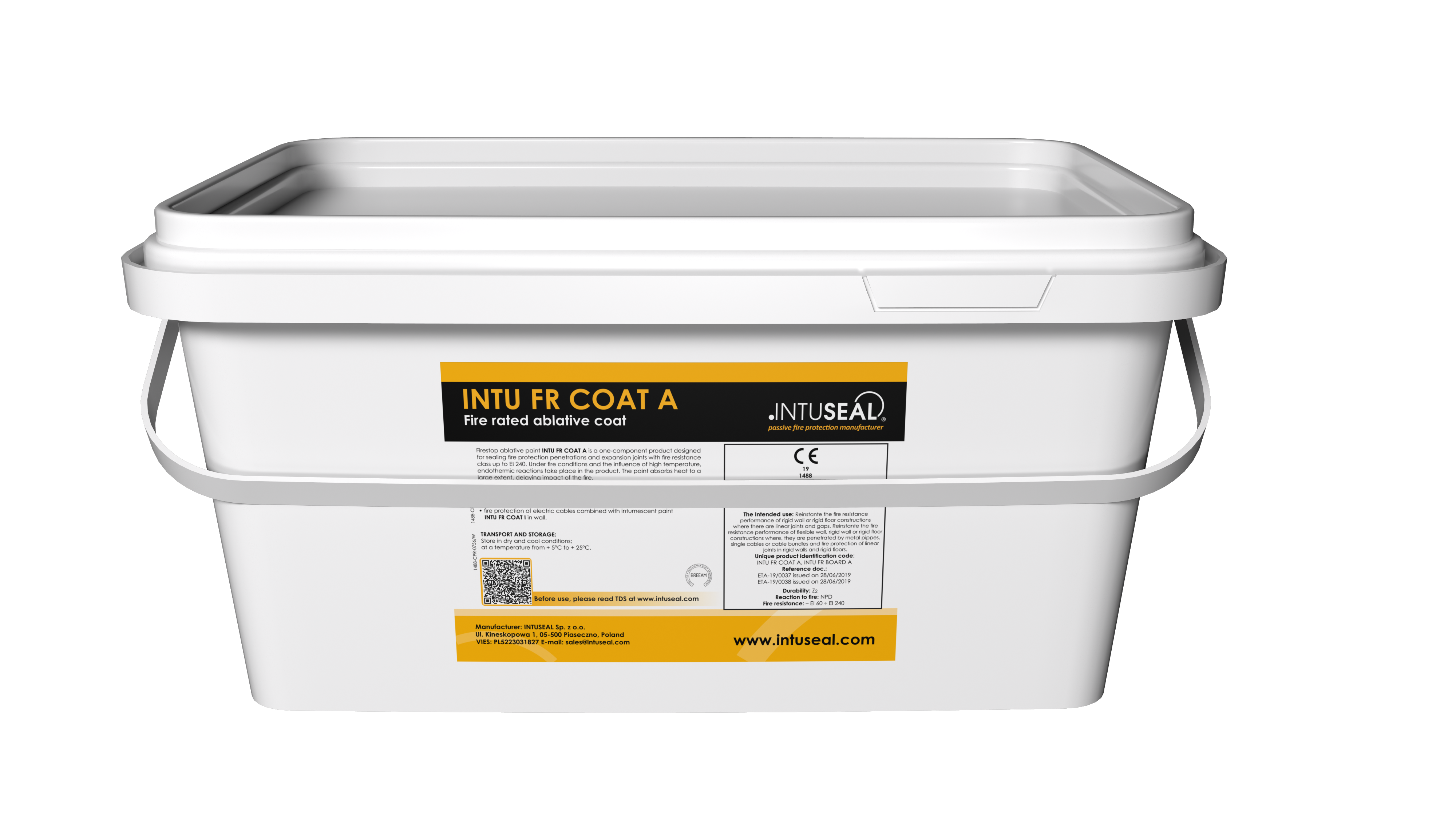 UGUNSNOTURĪGA KRĀSA INTU FR COAT A 3kg