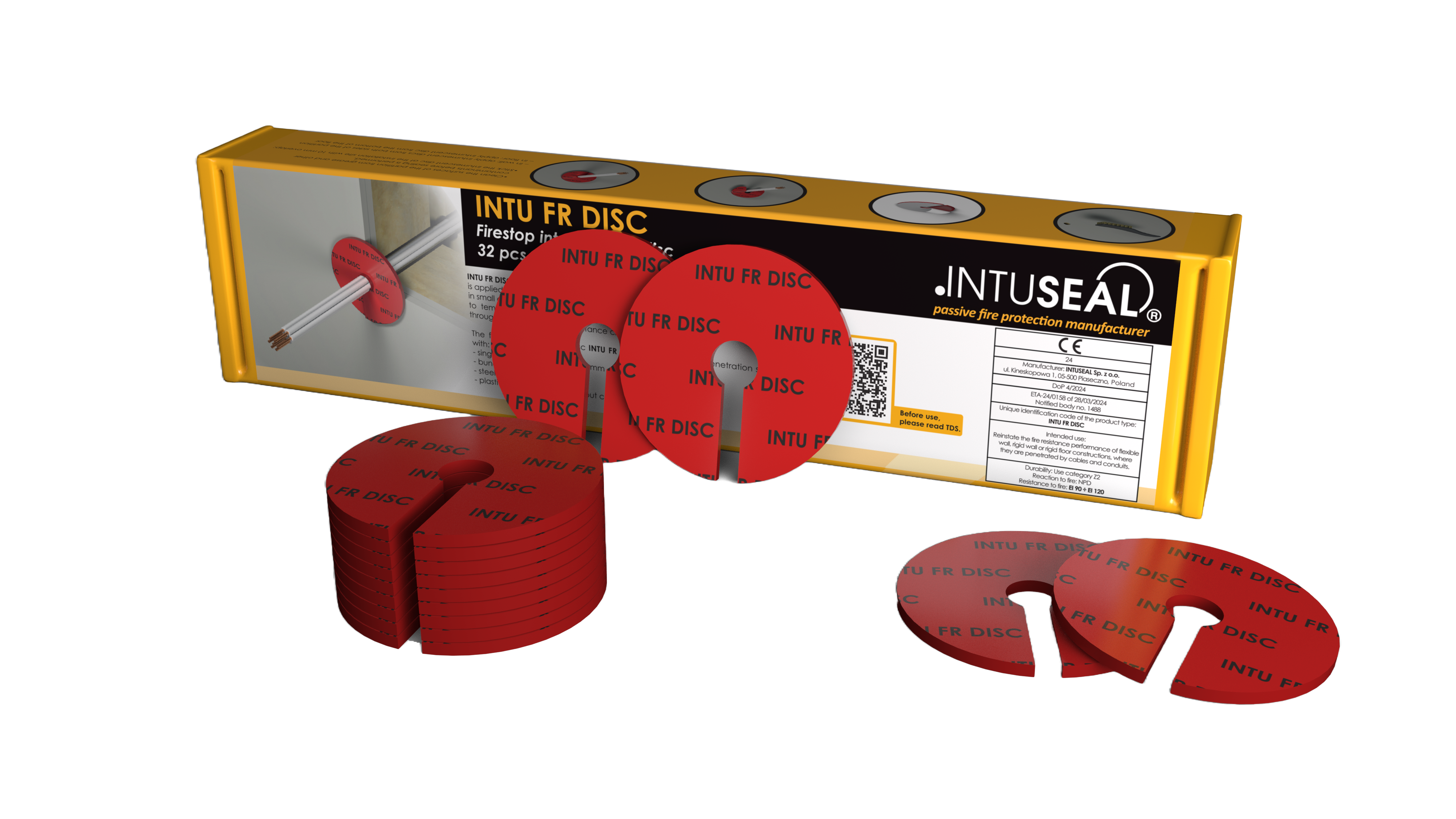 UGUNSNOTURĪGS DISKS INTU DISC 65x3mm