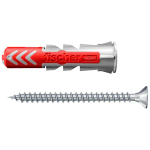 fischer Dībelis duopower ar skrūvi 10x50 25gab