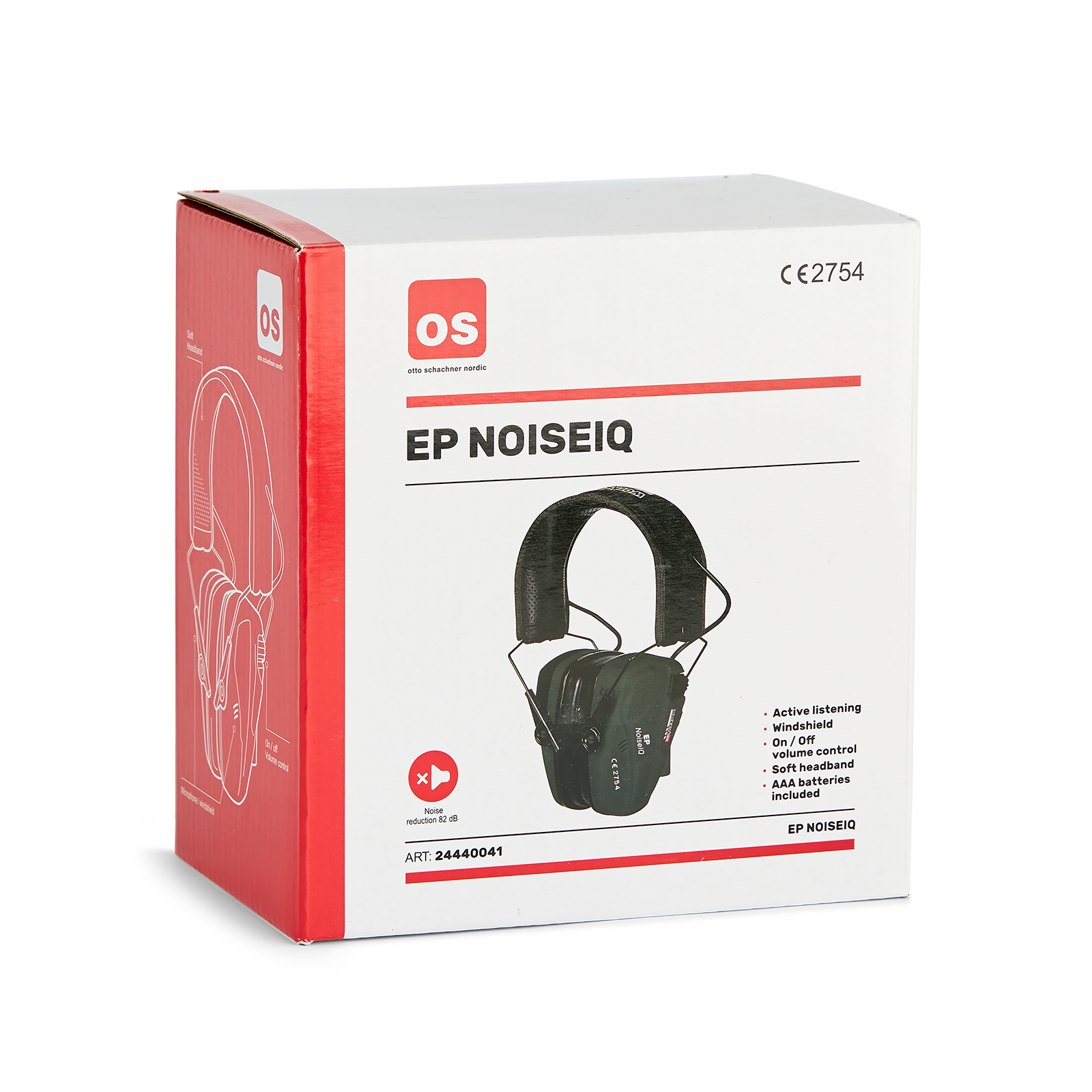 os Active ear muff noiseiq orange os ep noiseiq army