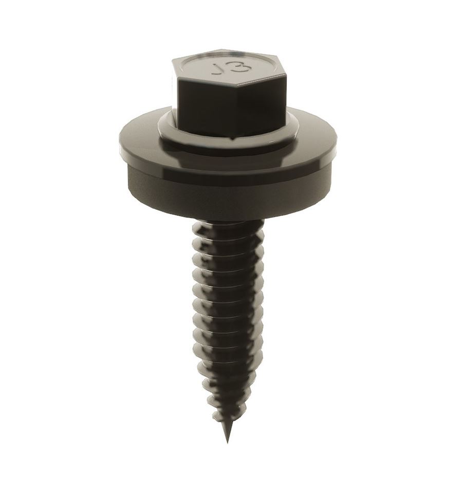 PV MOUNTING RAULI SCREW EJOT 2,5X25 SS BLACK