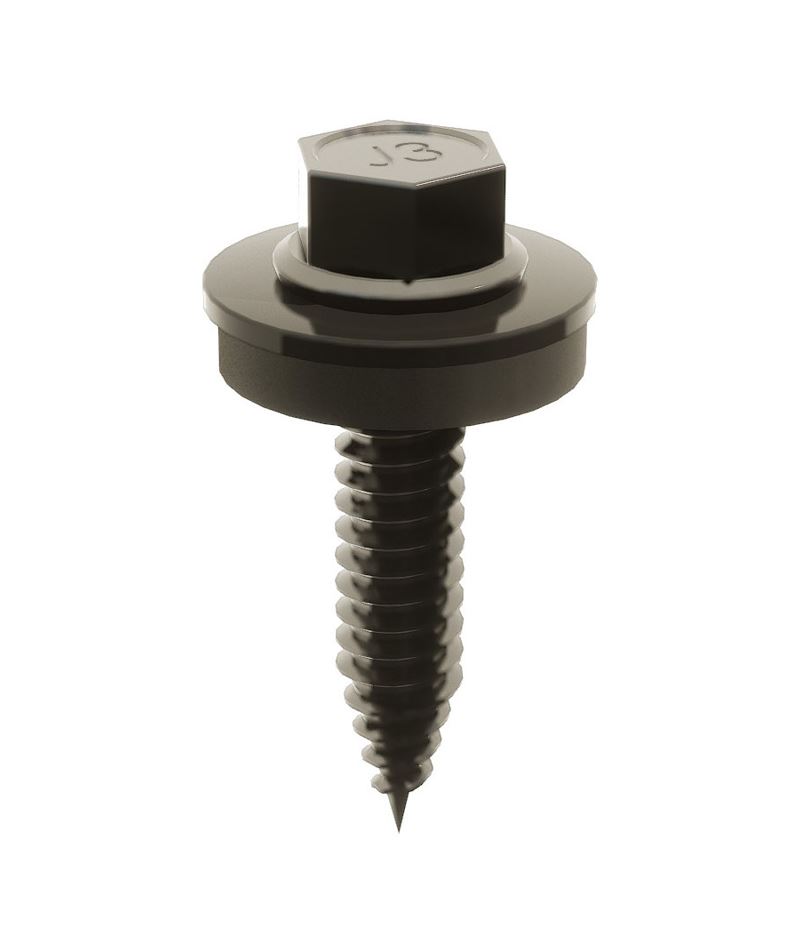 PV MOUNTING RAULI SCREW EJOT 2,5X35 SS BLACK