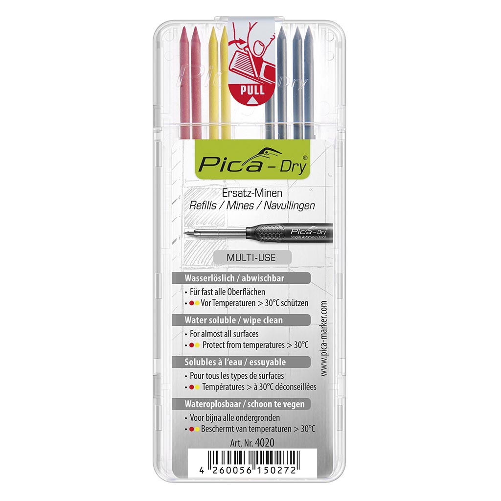 REFILLS BASIC PICA DRY 8PCS SET
