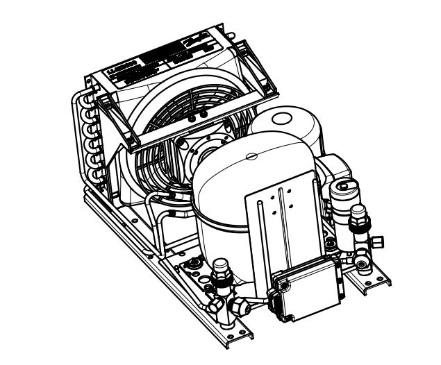 danfoss Compressor unit r134a op-mcgc005tla01g 114x0113