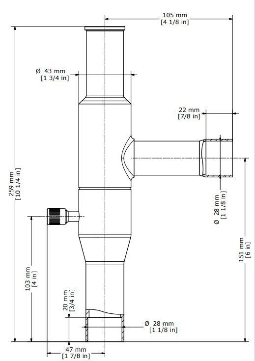 danfoss Kond.trycksregulator kvr 28 034l0099