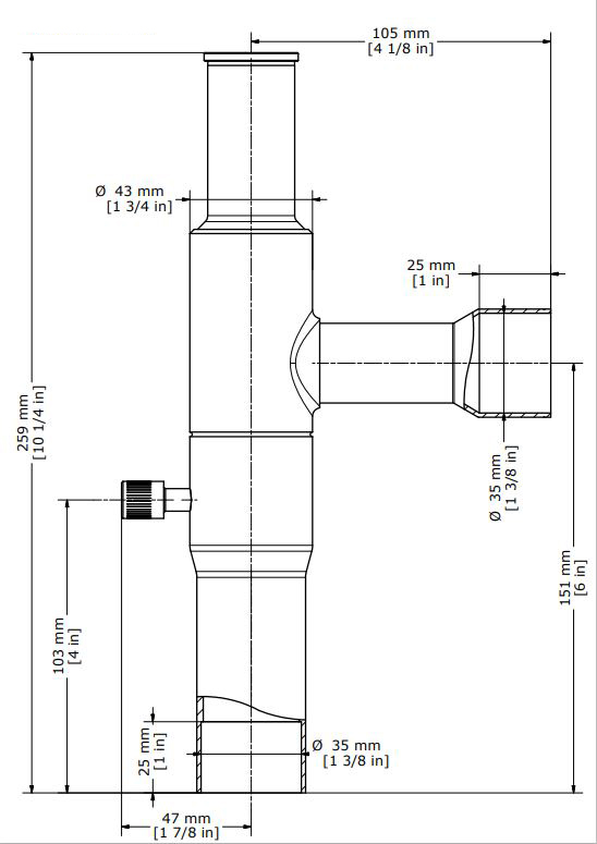 danfoss Förångningsregulator kvr-35 35mm 034l0100