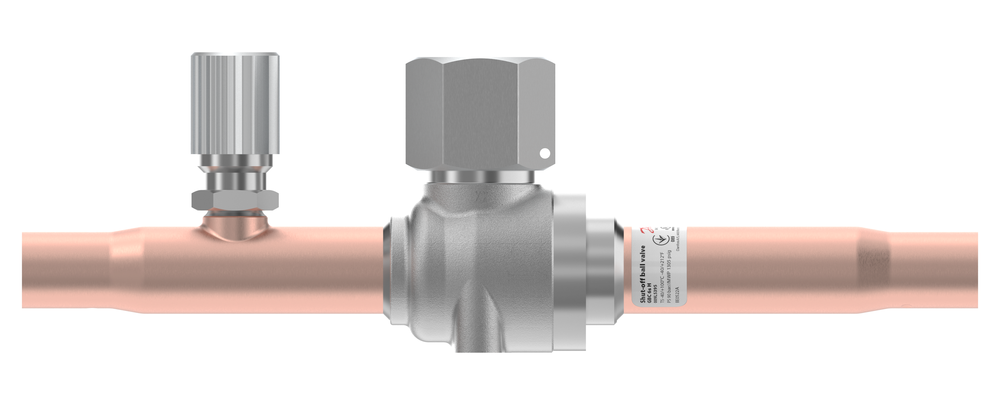 danfoss Palloventtiili danfoss gbc 10s h co2 90bar 009l5583