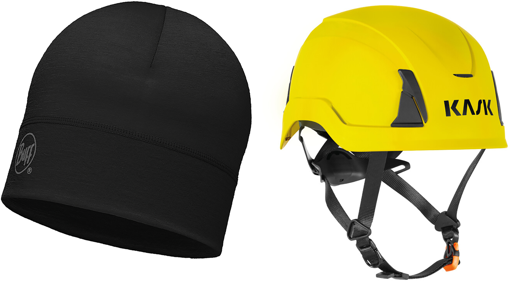 kask Helmet kask primero gul och merino wool lagerkapp