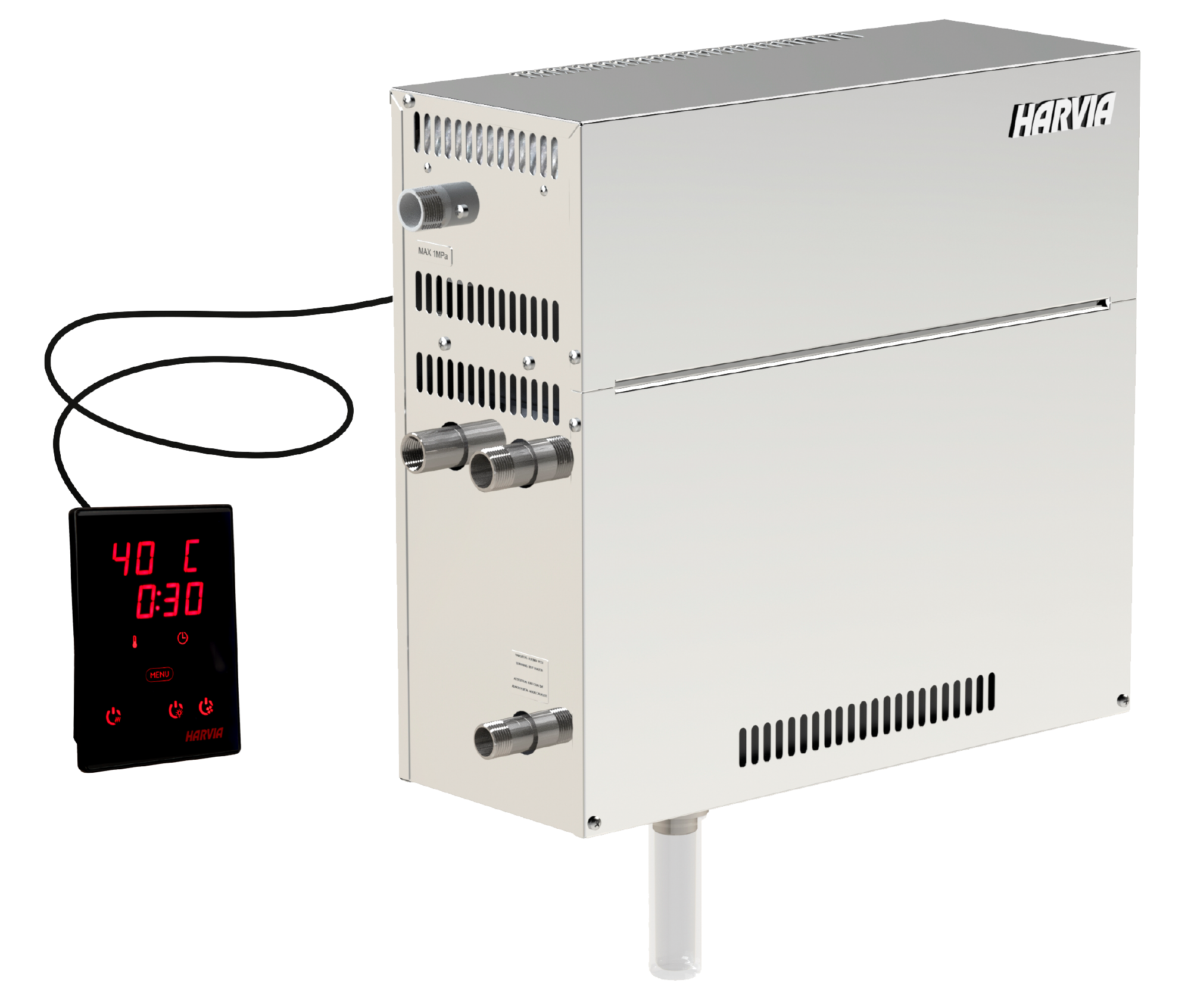 HÖYRYNKEHITIN HGD HGD110XW WIFI 10,8 KW STEEL