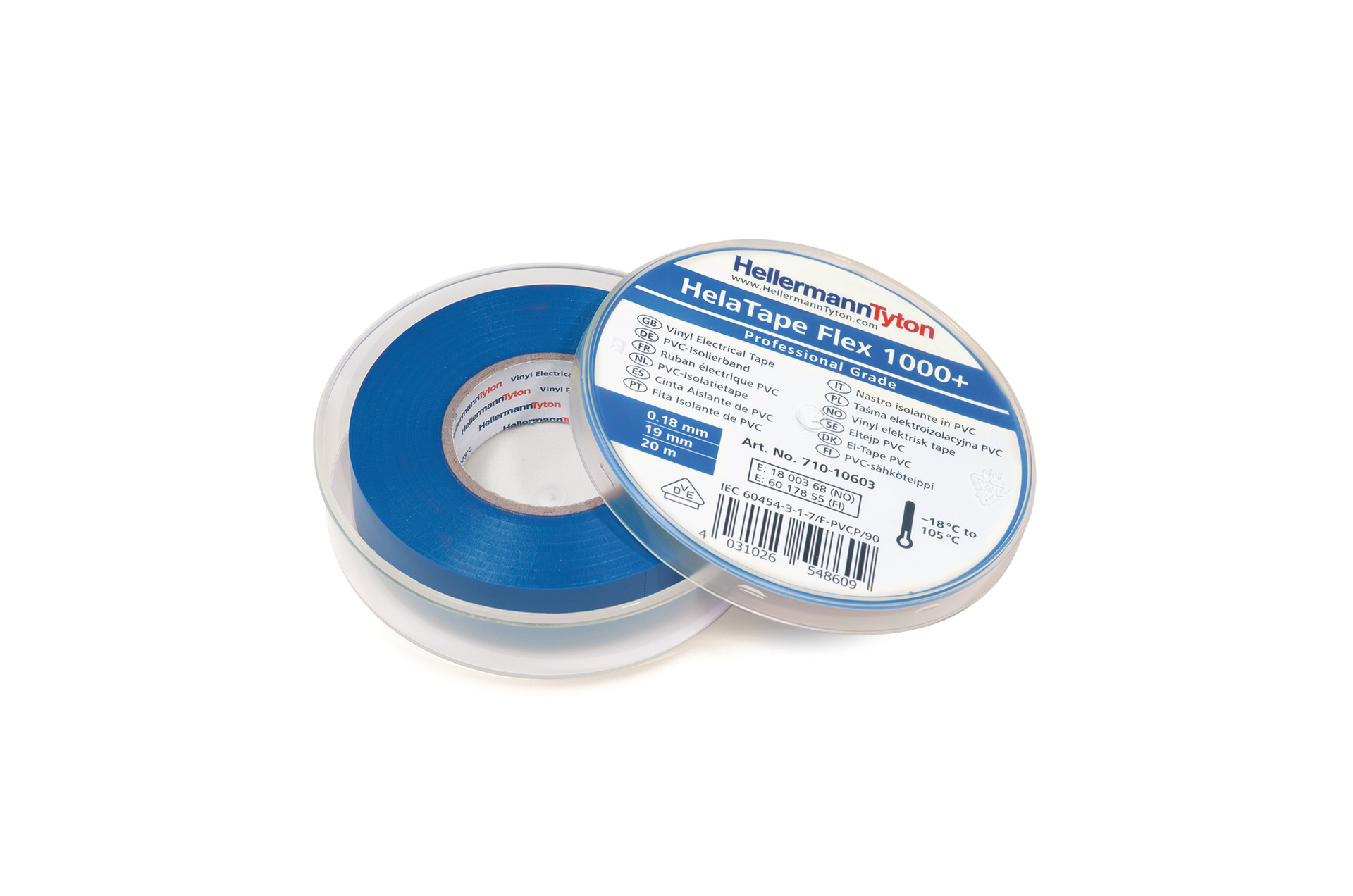 TAPE HELATAPE HTAPE-FLEX1000+ C 19X20 BLUE