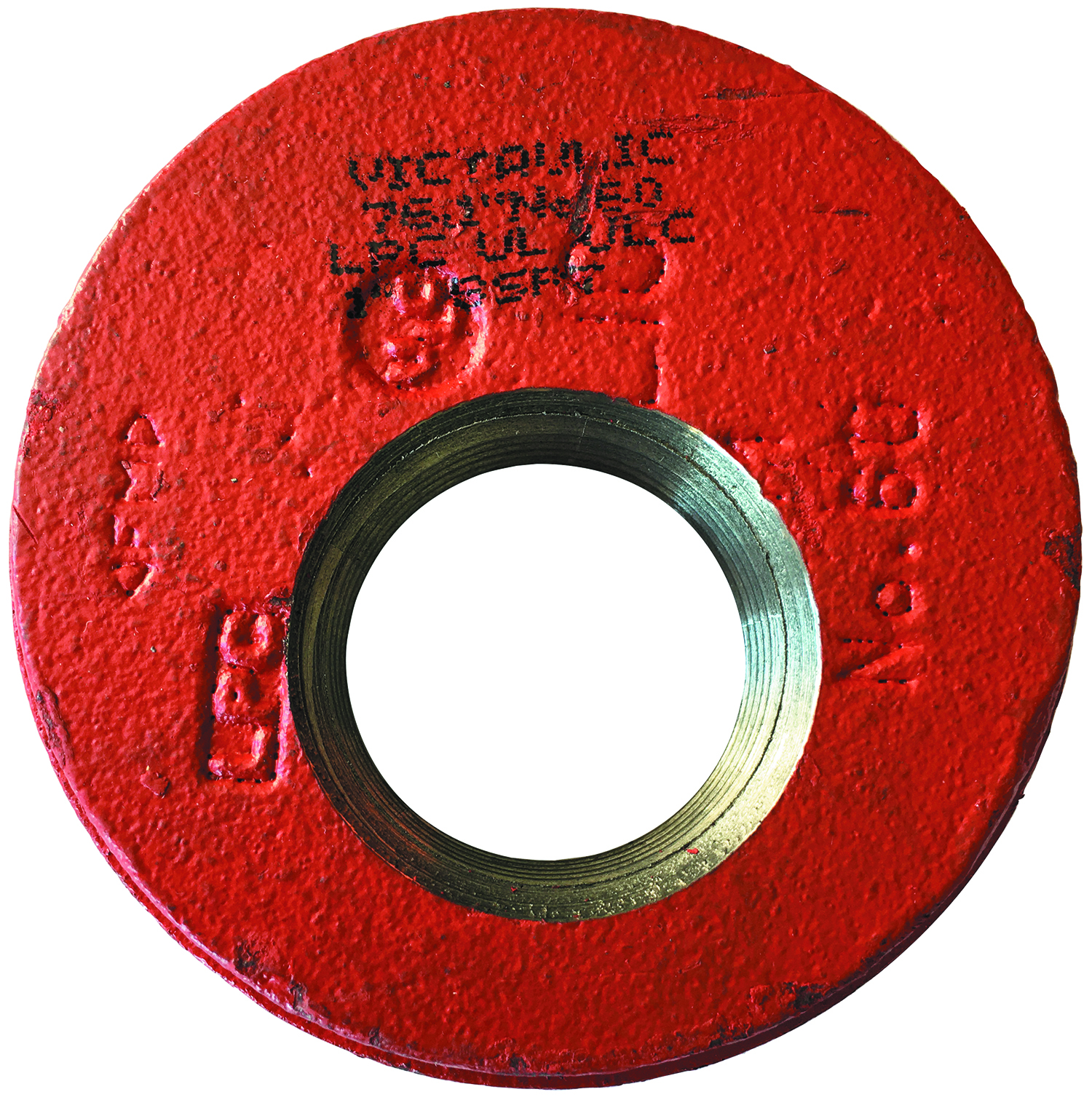 victaulic Cap threaded victaulic 168.3x42.4mm style 60 bspt red