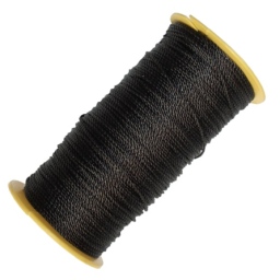 VIRVĖ-SIŪLAS 1,0 MM, 100M, JUODA