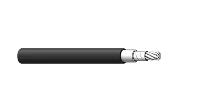 POWER INSTALLATION CABLE-HF 4 GKW-AX (EN) 1800V 1X1,5 M BK