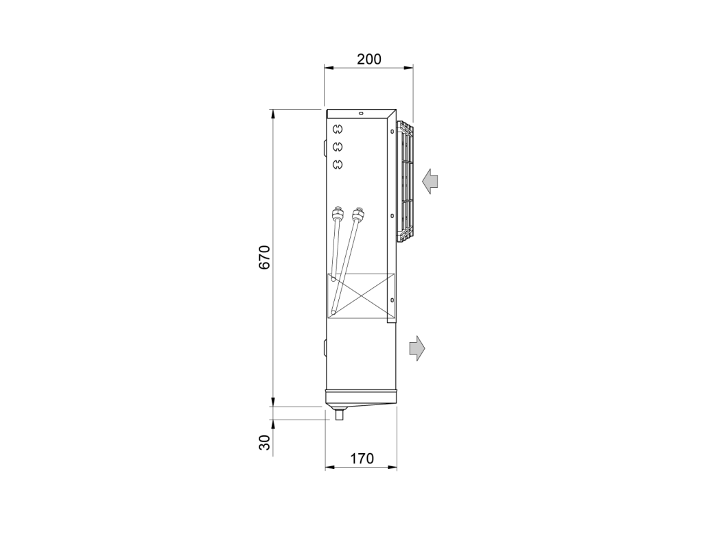 eco modine Puhallinhöyrystin modine ep101 ed