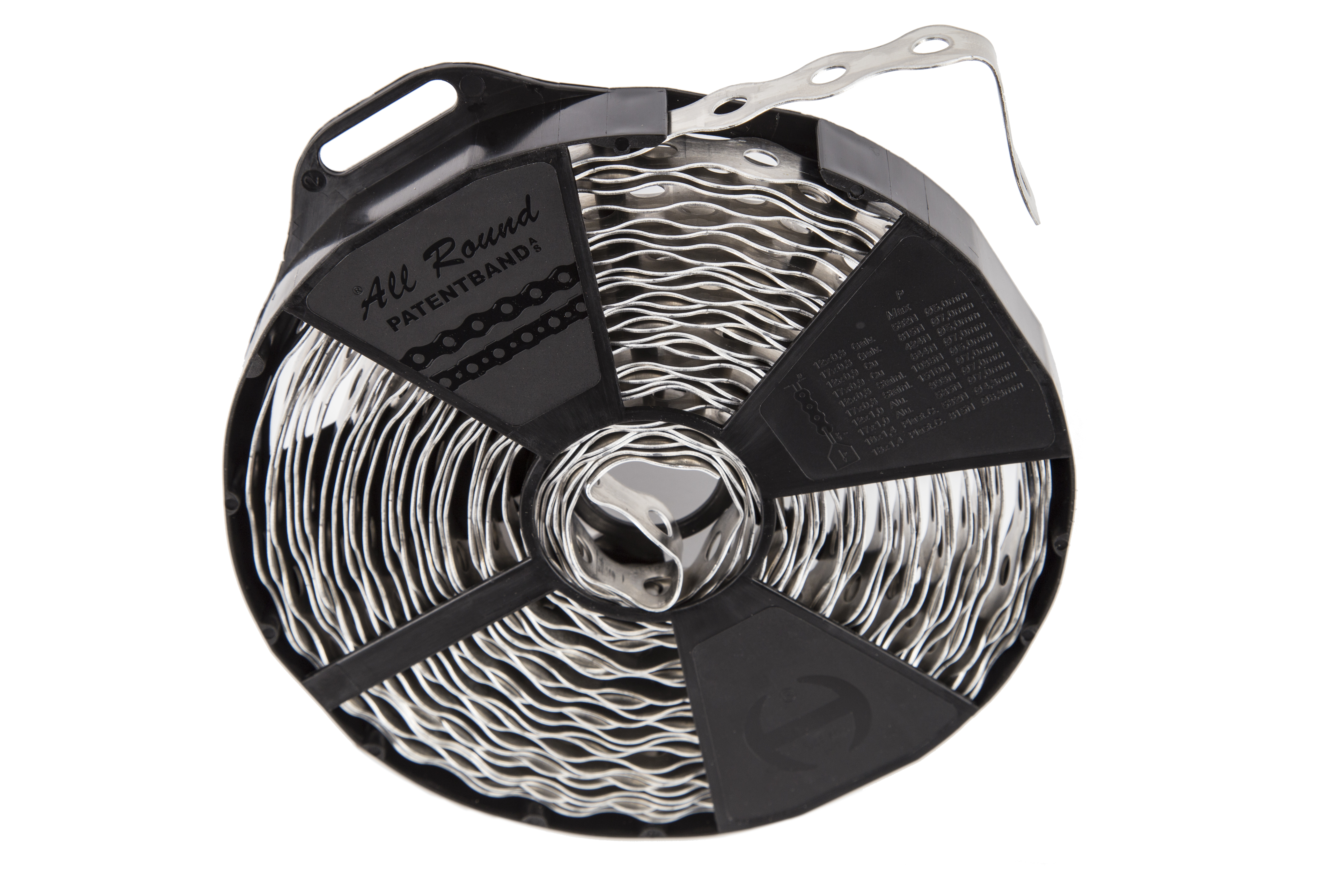 christiania byggteknikk Patentbånd ar 17mm x 0,8mm ø7mm aluminium 10m