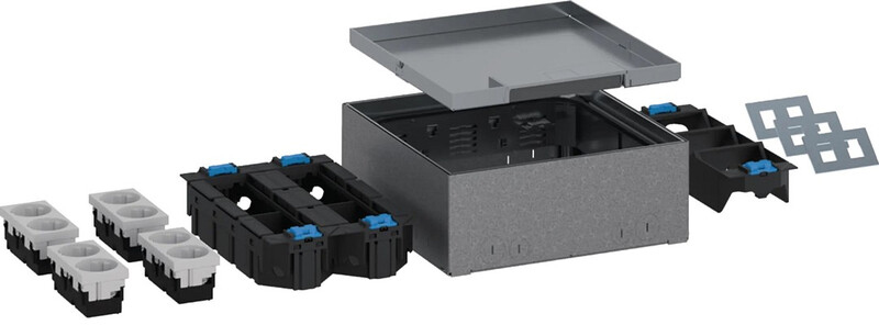 hager Floor box electraplan.ve-ee udkq12 fe 244x244x95 rst