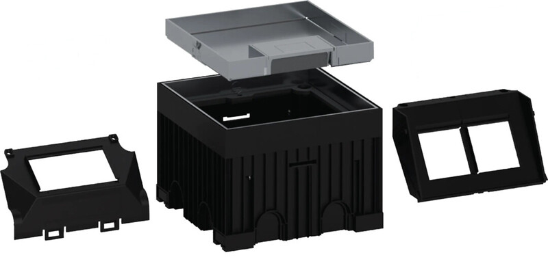 hager Floor box electraplan.ve-ee udkq02 rst 135x135x100