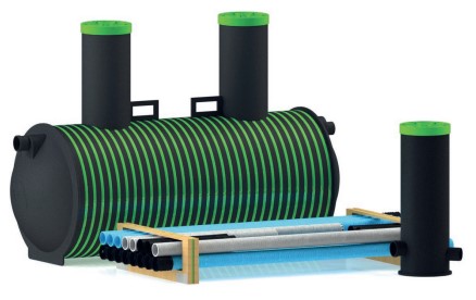 TRĪS KAMERU SEPTIĶA TVERTNE V=2m3 ECOLIFE