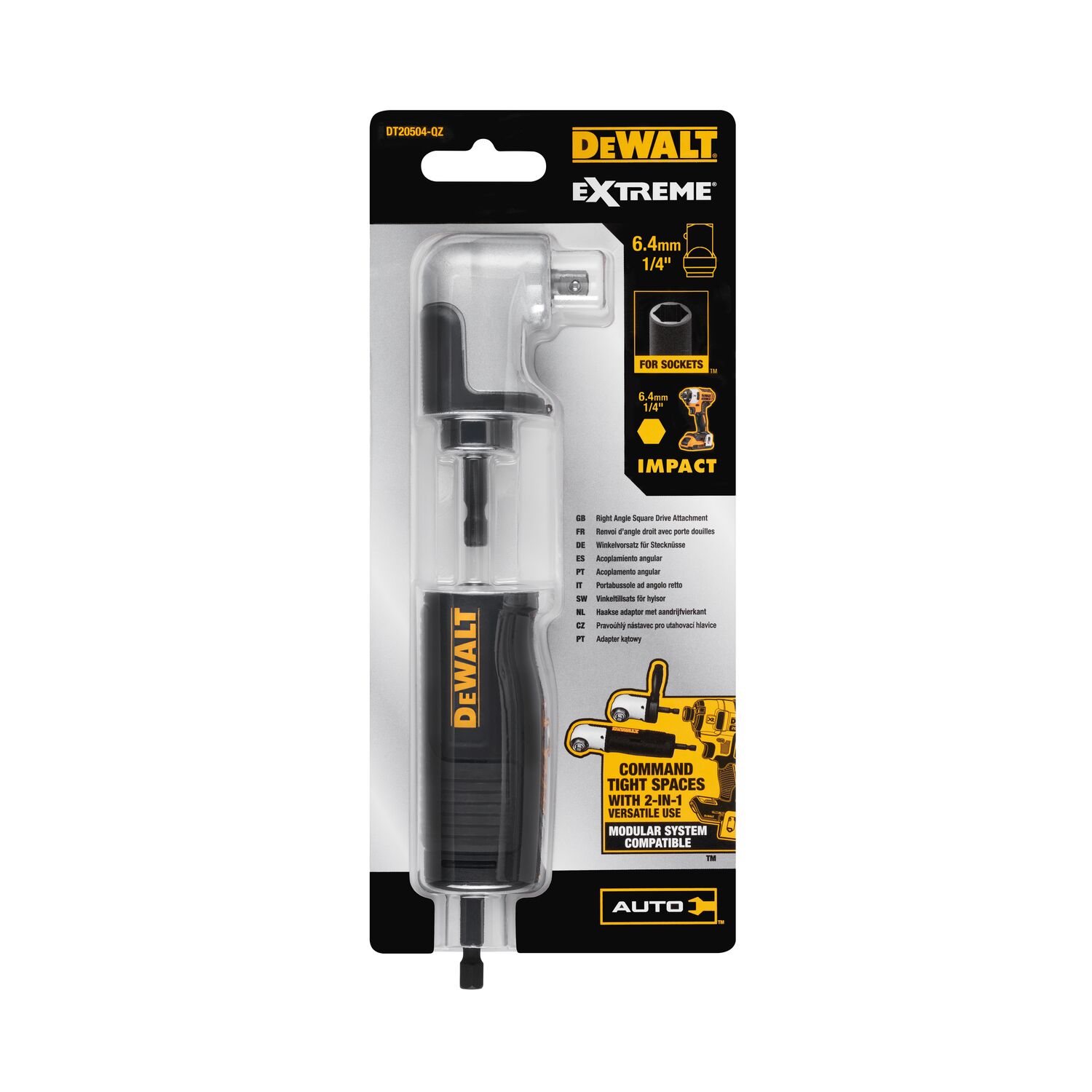 KULMAPORA KIINNITYS DEWALT OIKEA 1/4