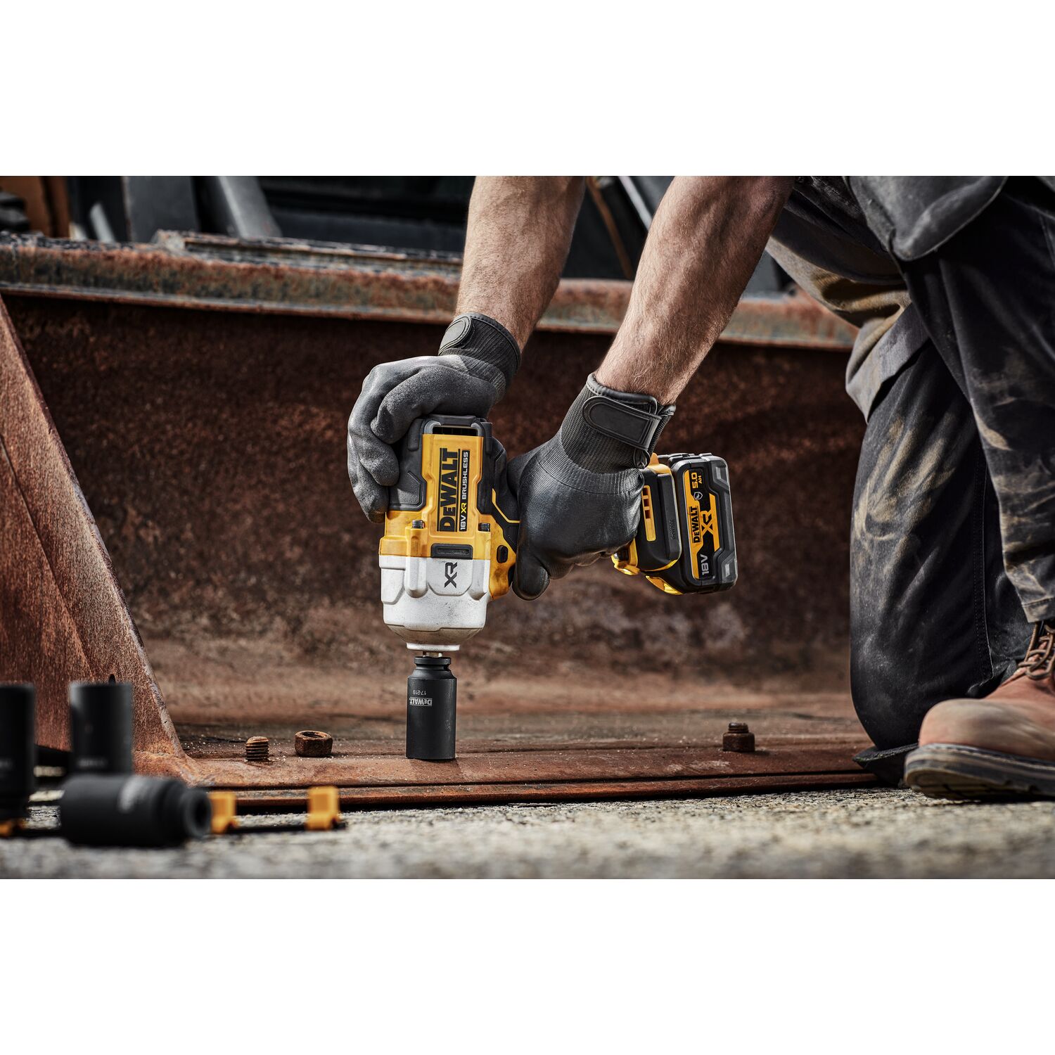 dewalt Akkumutterinväännin dewalt dcf961n 1/2in 18v xr