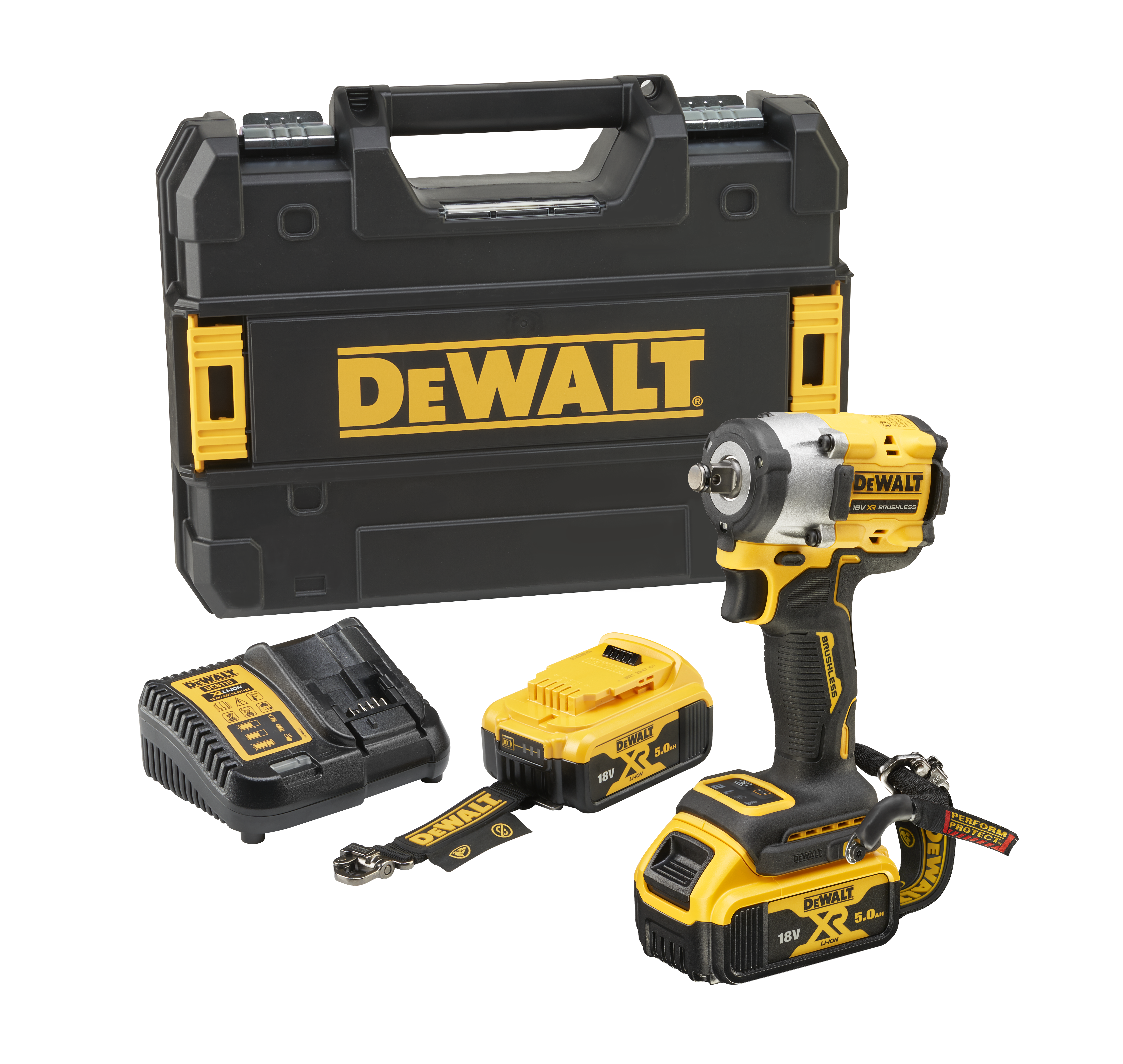 dewalt Mutterdragare dewalt dcf921p2lrt 2x5,0ah 18v 1/2in