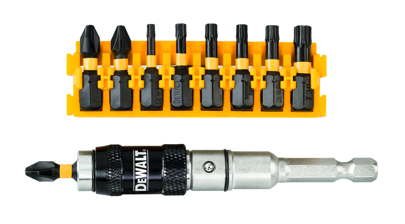 TORSIONBITSSET DEWALT 10-DEL