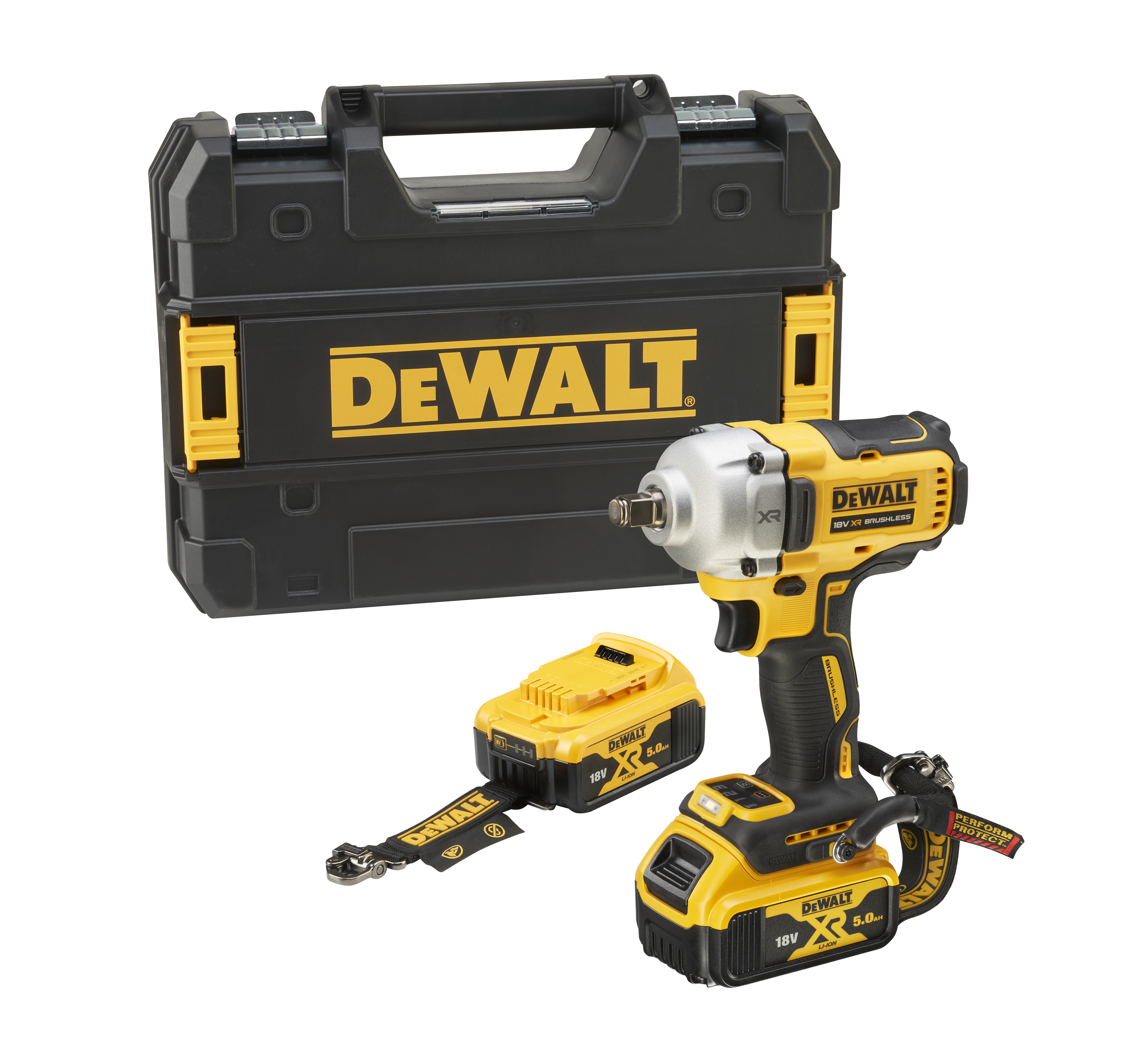 dewalt Mutterdragare dewalt dcf891p2lrt 2x5,0ah 18v 1/2in