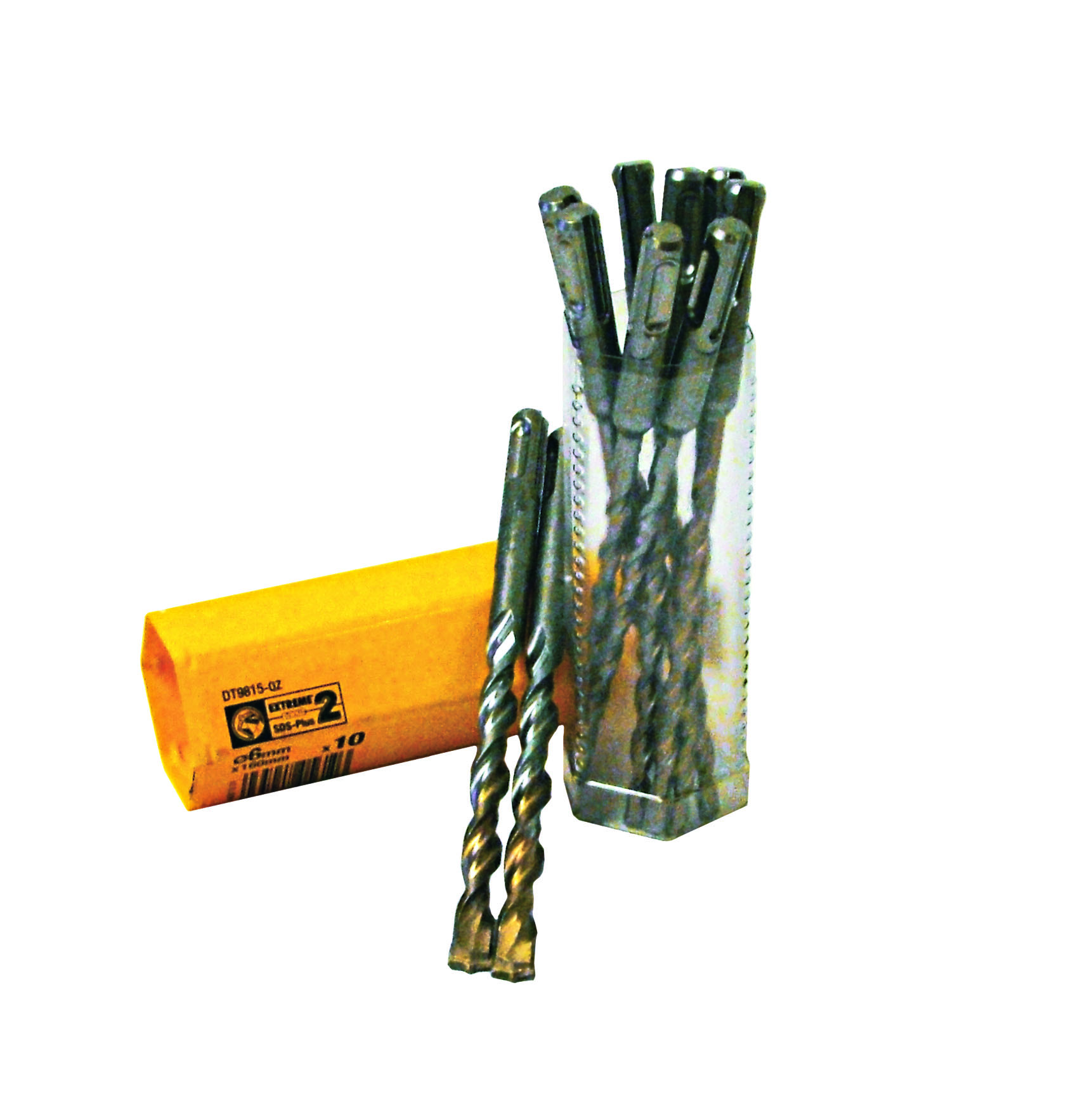 PORAVASARANTERÄ DEWALT EXTREME2 6X160MM 10KPL SDS