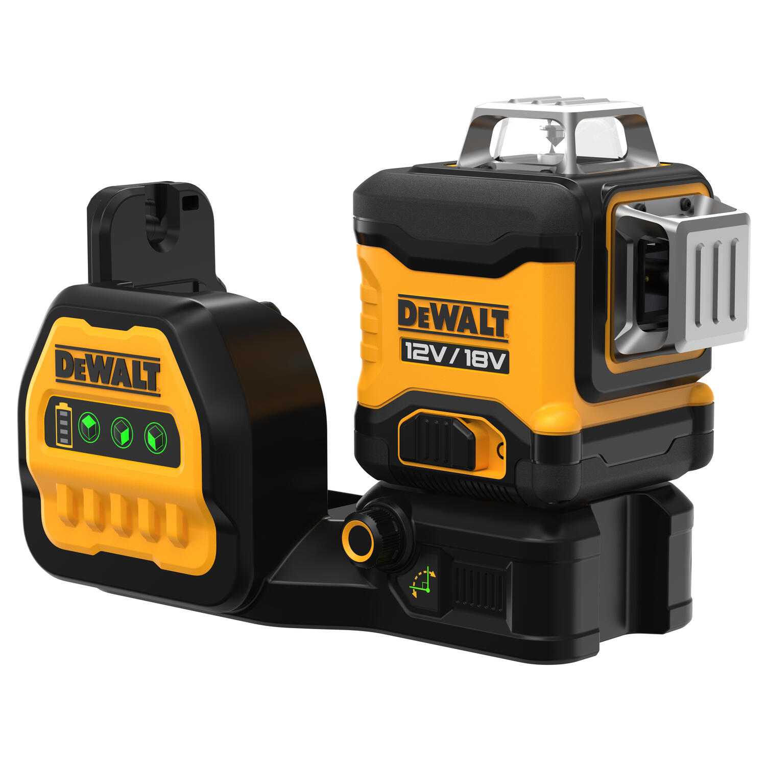 MULTILINJELASER DEWALT 18V 3X360 GRÖN