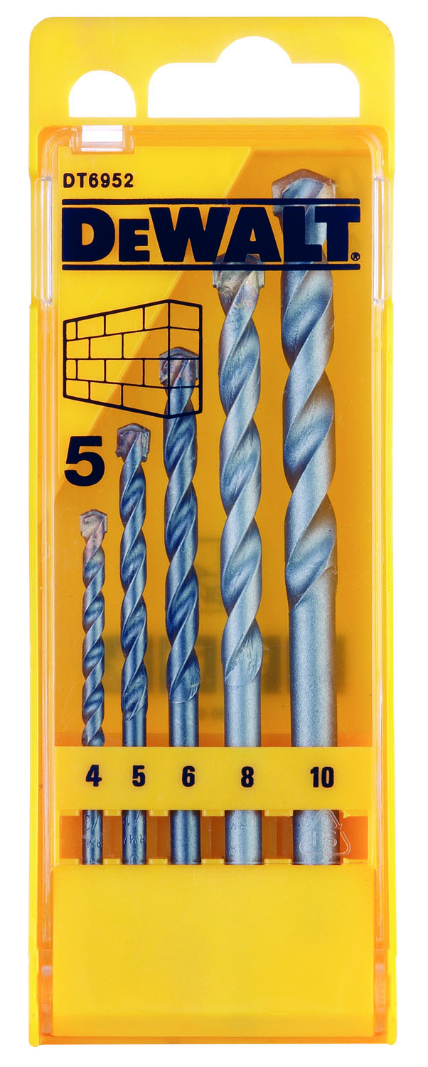 KIVIPORATERÄSARJA DEWALT 5-OSAINEN