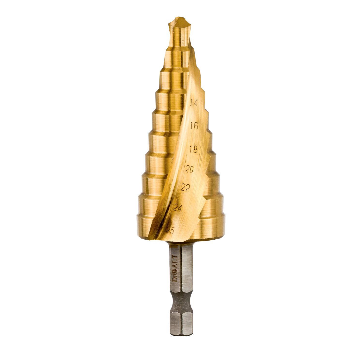 STEP DRILL BIT DEWALT 14-25MM