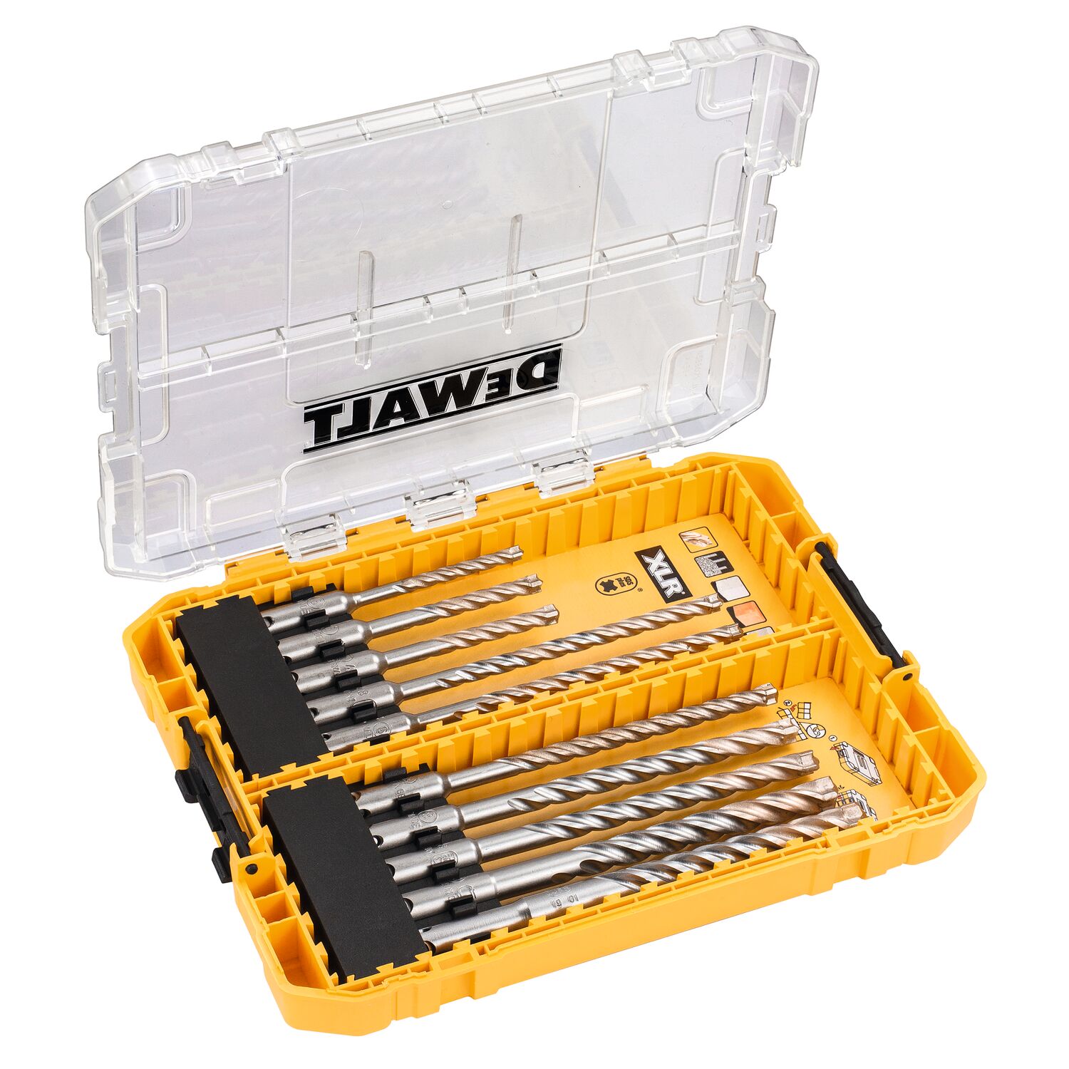 PORANTERÄSARJA DEWALT XLR 10 KPL
