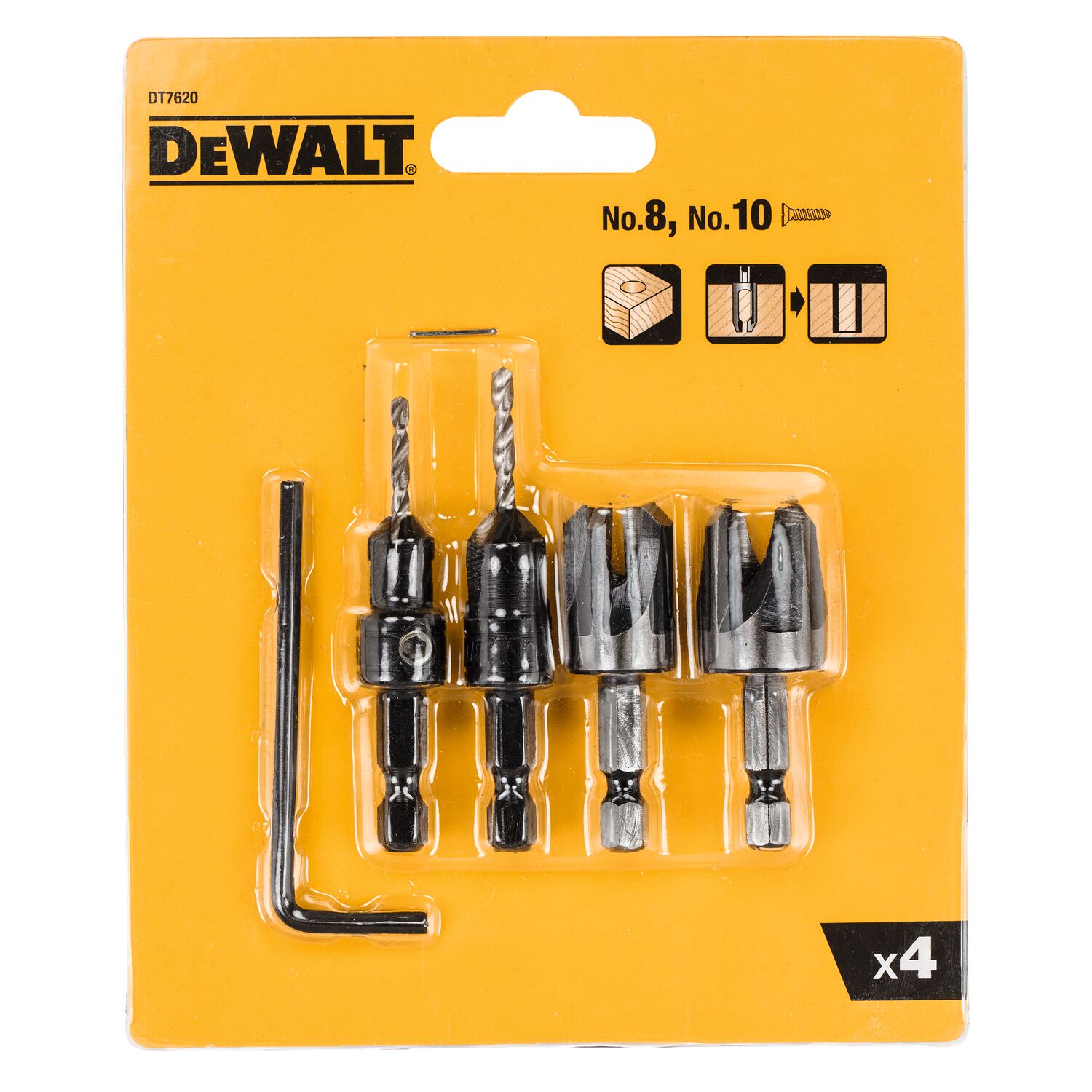 dewalt Porasarja esiporaukseen dewalt 4 osainen