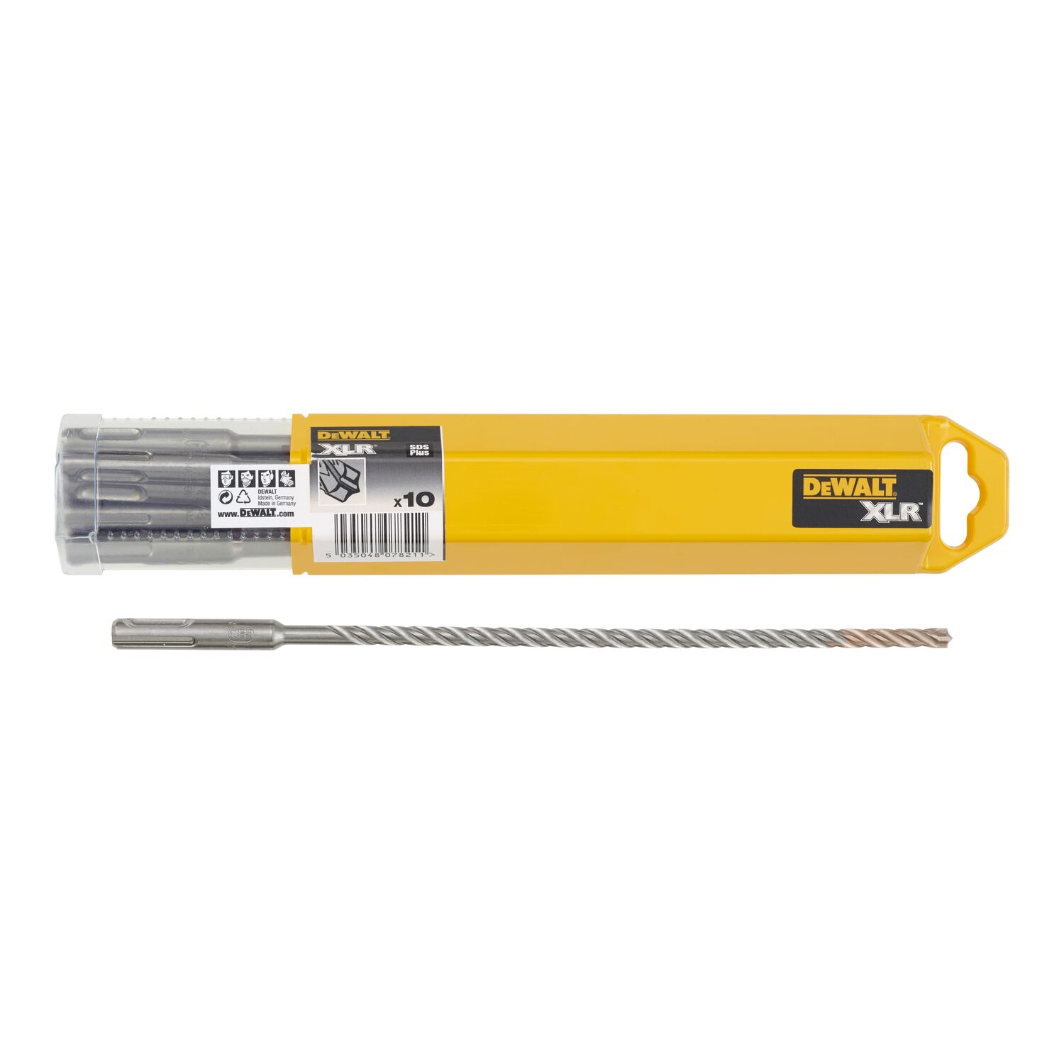 PORAVASARANTERÄ DEWALT XLR 6X160X100MM 10KPL SDS