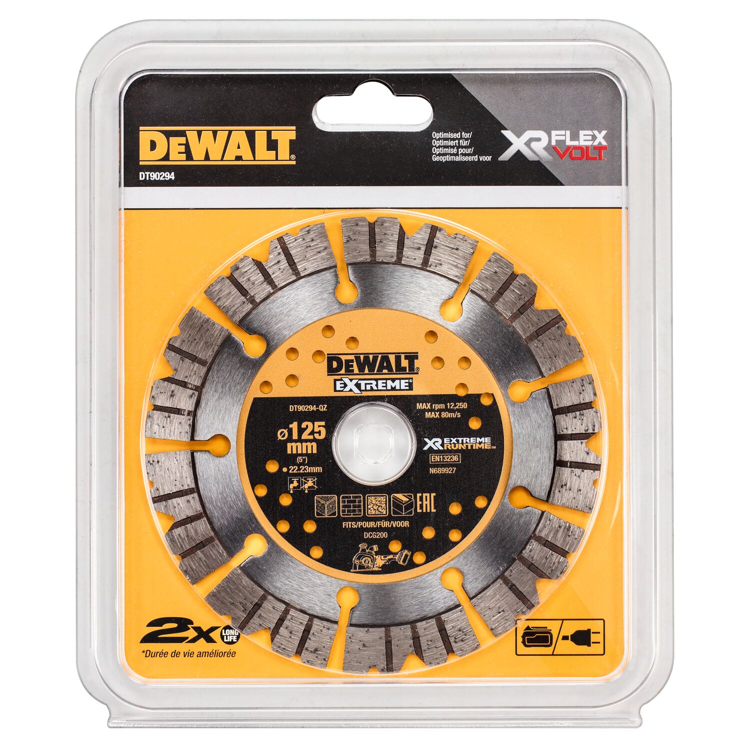 dewalt Diamantklinga dewalt extreme 125x22mm