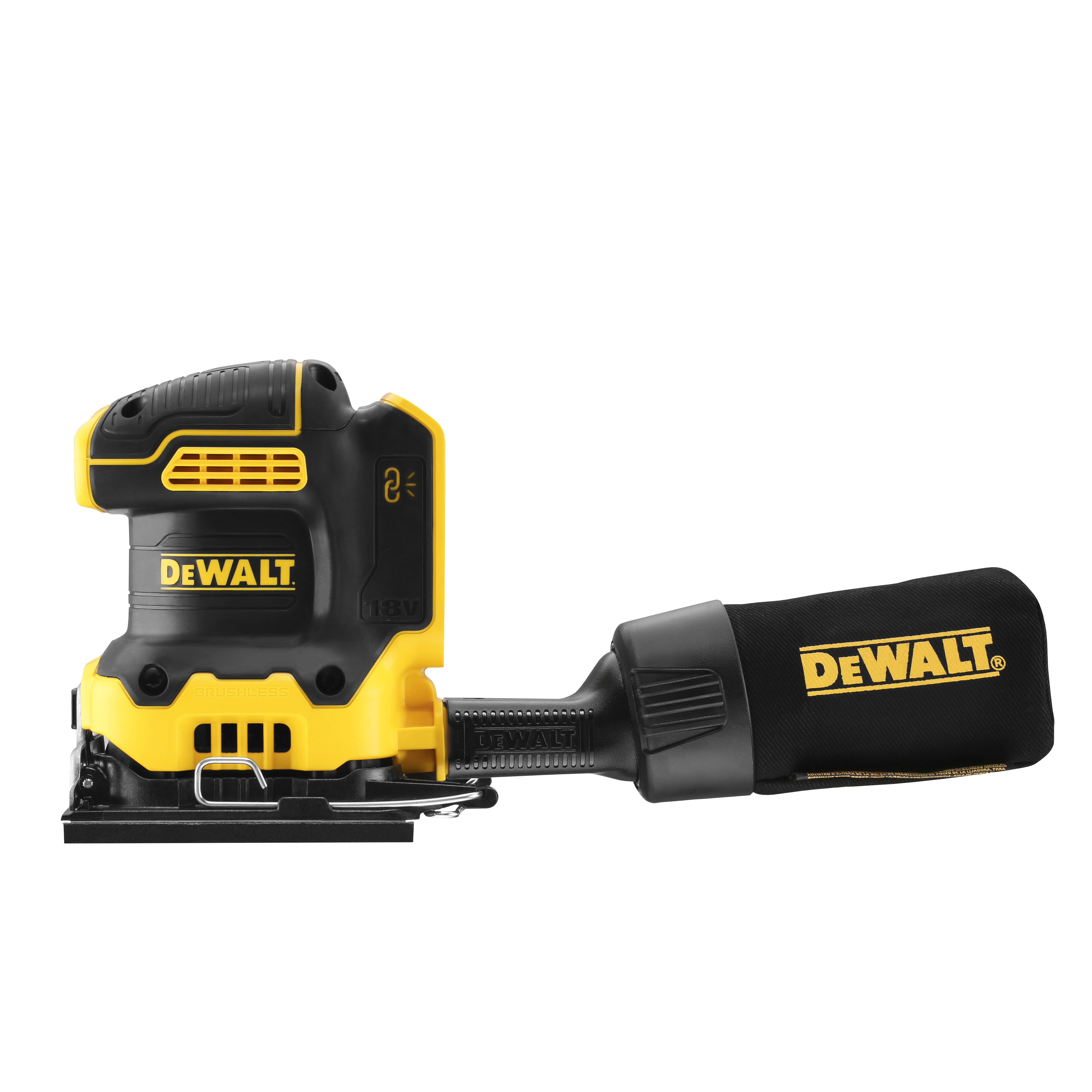dewalt Bat palm orbital sander dewalt dcw200n 18v xr, bare
