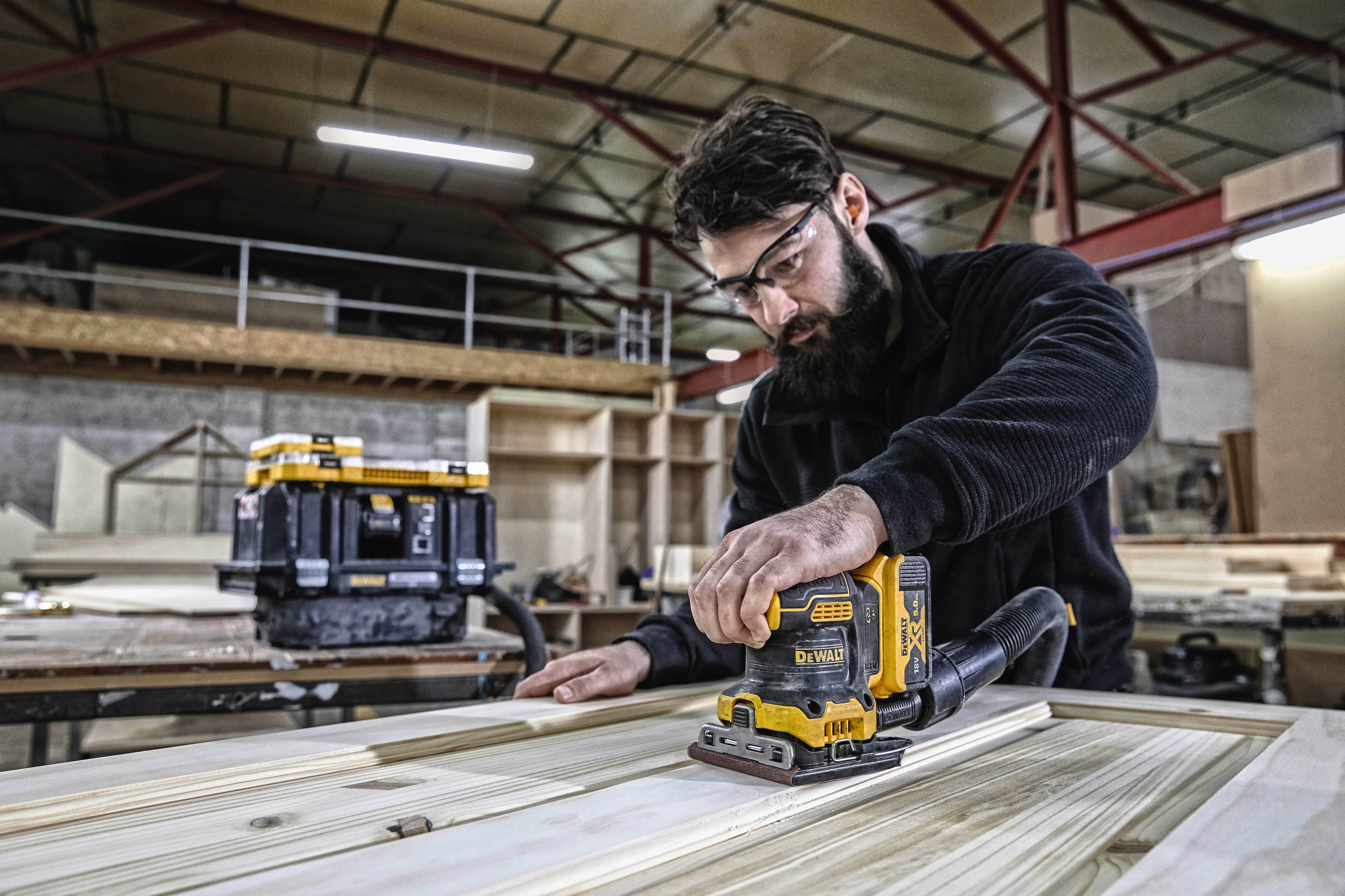 dewalt Bat palm orbital sander dewalt dcw200n 18v xr, bare