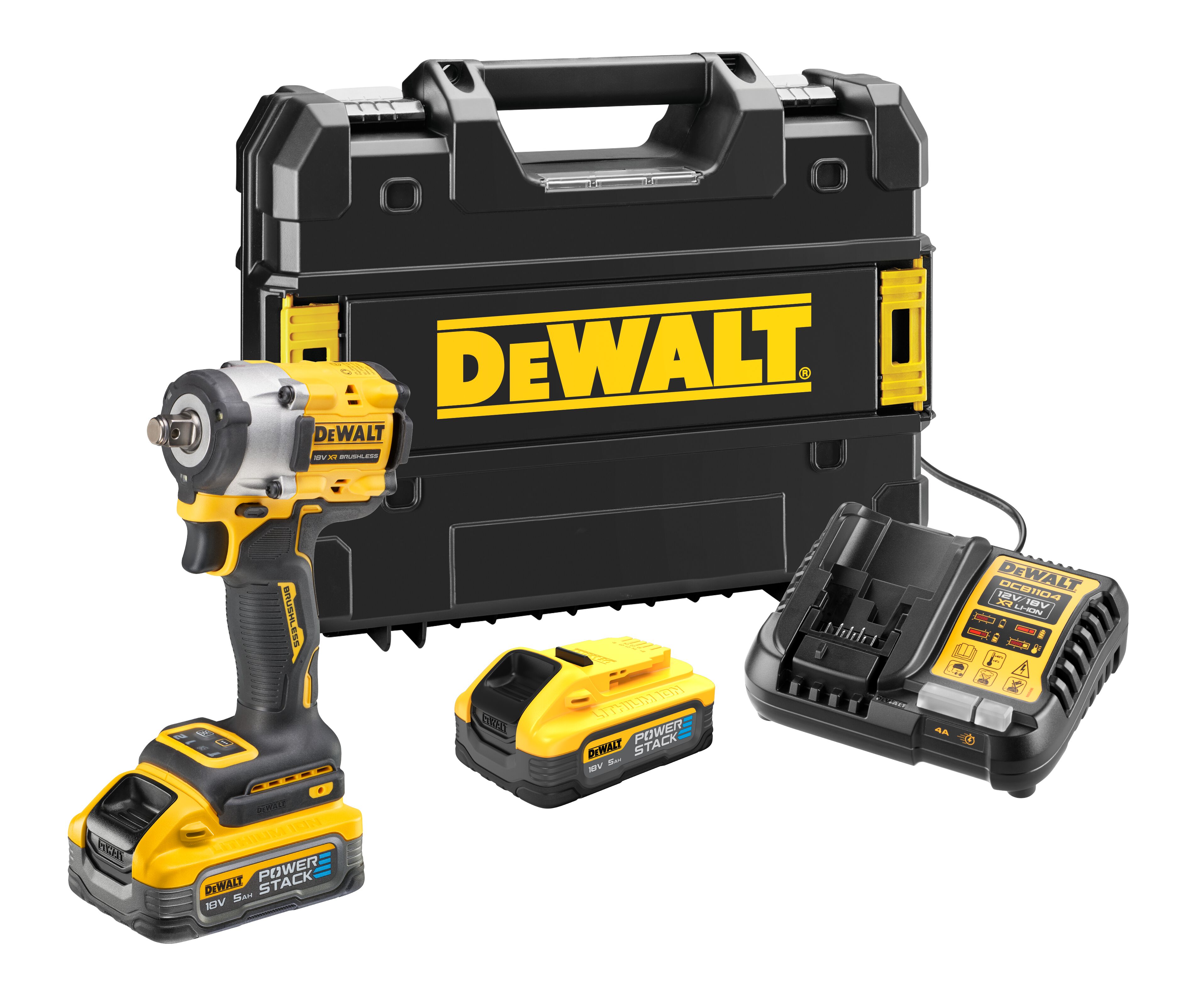 SLAGSKRUVDRAGARE DEWALT DCF921P2LRT 2X5,0AH 18V 1/2IN