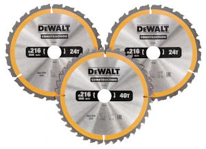 dewalt Sahanteräpakkaus dewalt 216mm 3kpl