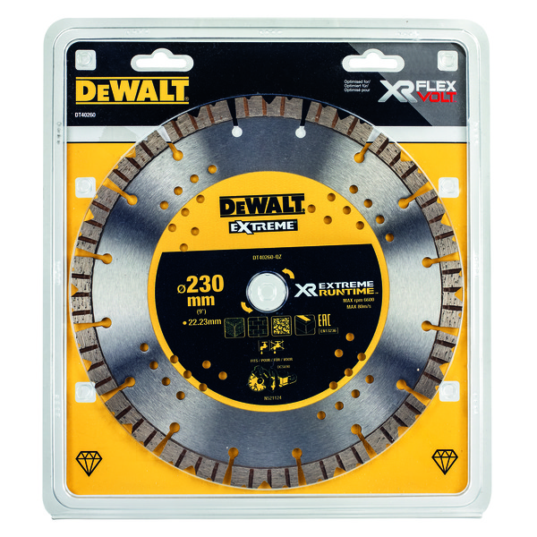 DIAMOND BLADE DEWALT 230X22,23MM