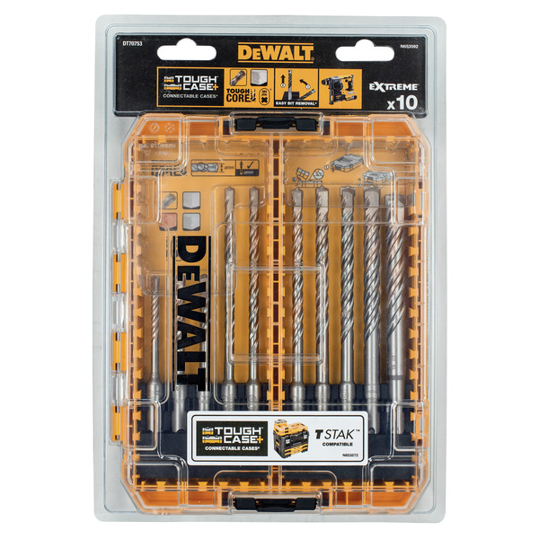 DRILLBITSET DEWALT 10 PARTS