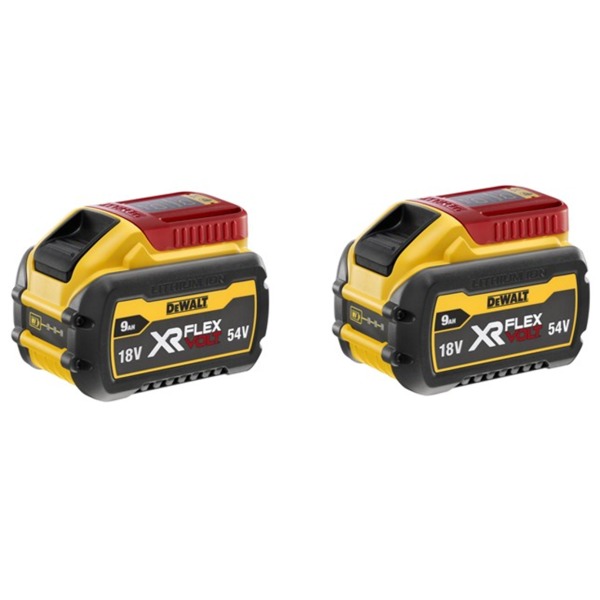 BATTERY STARTER KIT DEWALT 18/54V XR FLEXVOLT 9,0AH