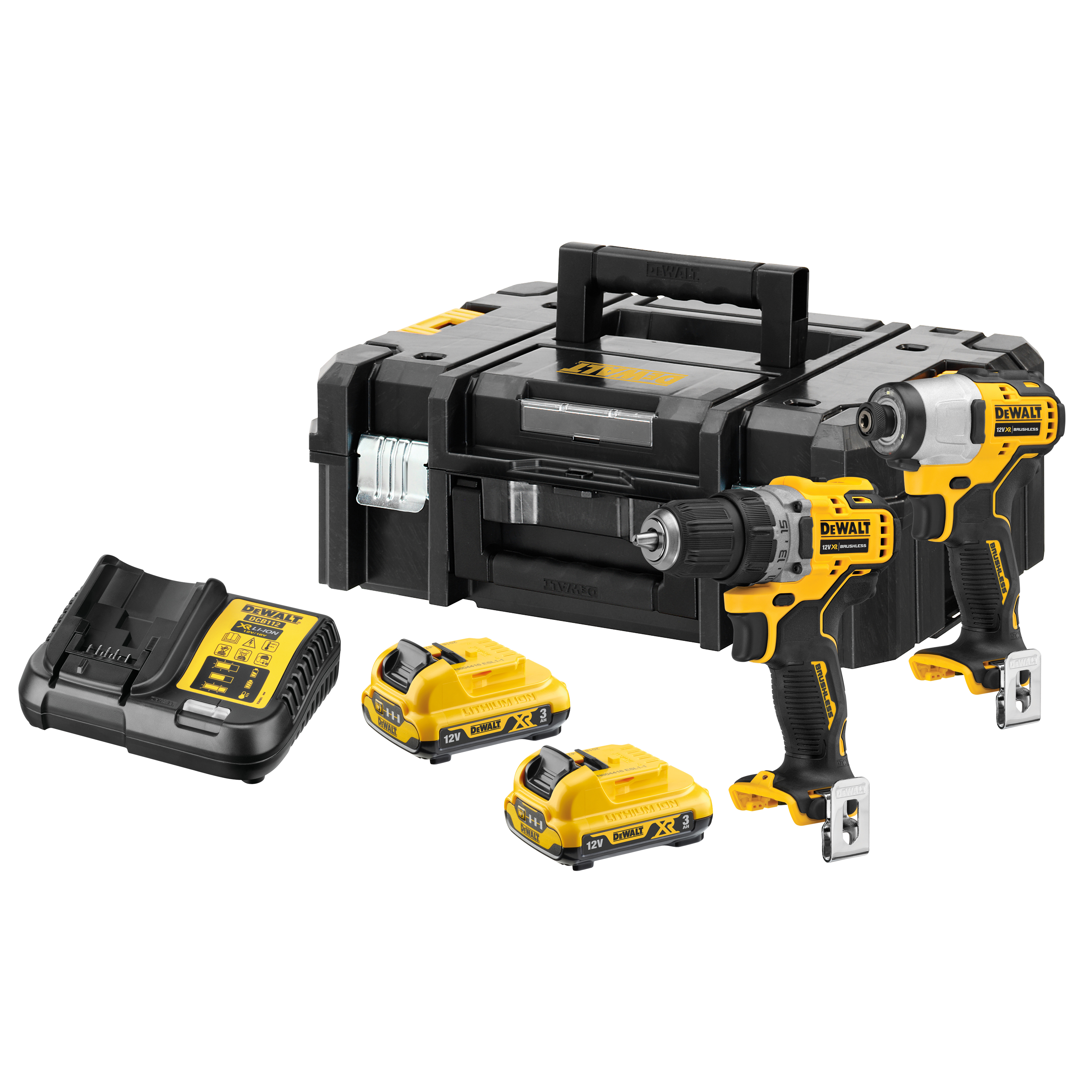 AKKUKONESARJA DEWALT DCK2110L2T 12V XR 2X3AH